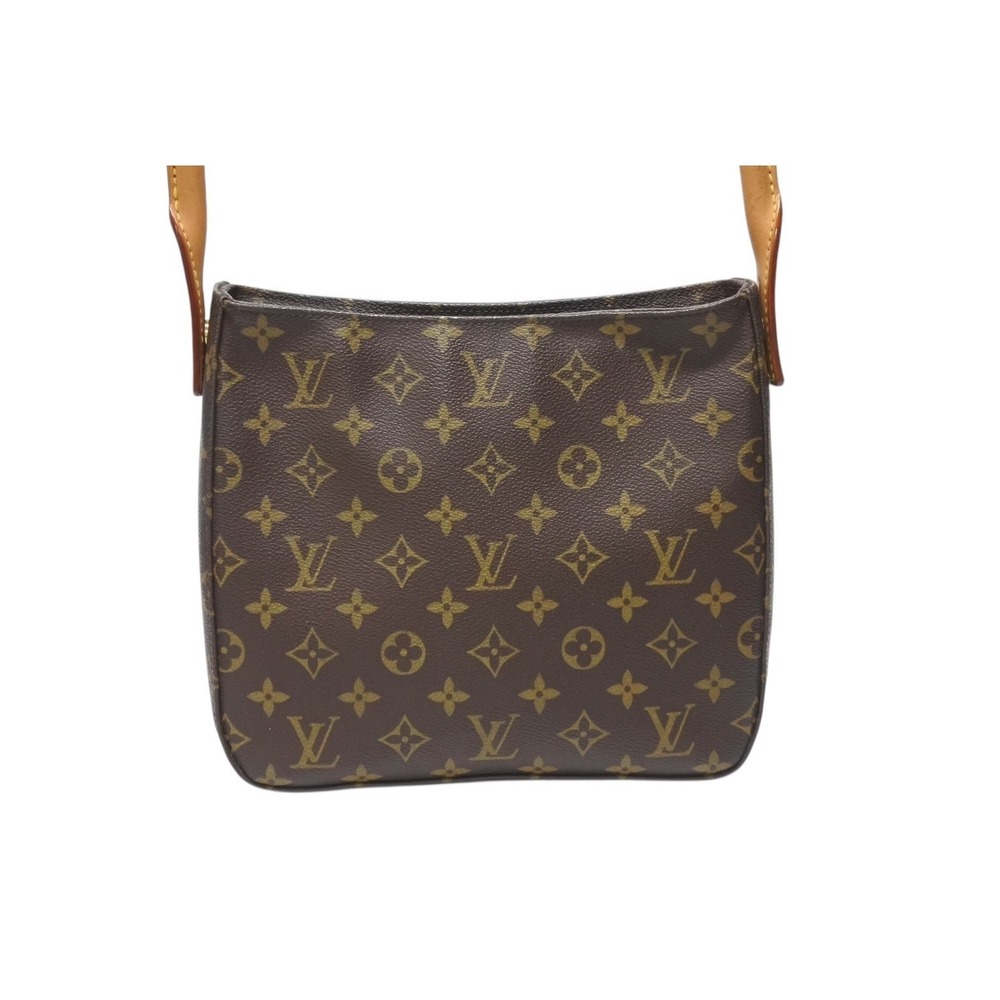 LOUIS VUITTON Looping Brown One Shoulder Hobo Bag Monogram Leather Brown - Picture 2 of 8
